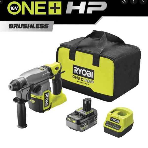  Ryobi RSDS18X-1C40S, SDS+,  ONE+ , , 18,  14 , 4 , 4 . 5133005383 -  2