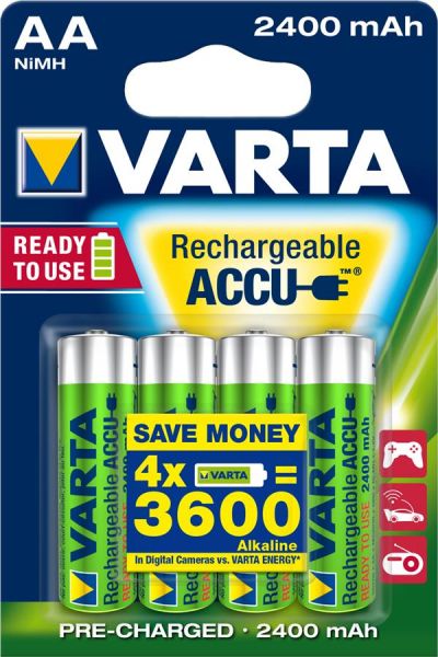  VARTA NI-MH Power AA 2400 , 4 . 56756101404 -  1