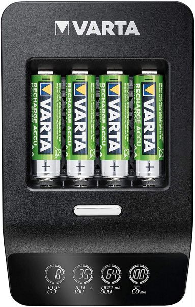   VARTA LCD Ultra Fast Plus Charger +  NI-MH AA 2100 , 4 . 57685101441 -  1