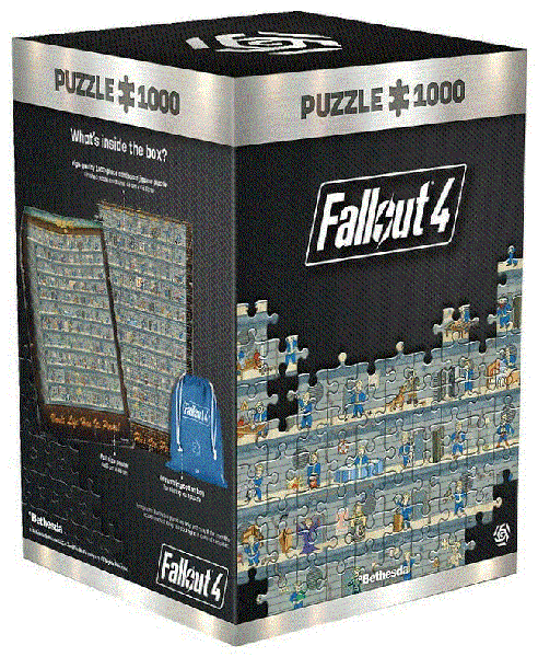 GoodLoot  Fallout 4 Perk Poster Puzzles 1000 . 5908305231219 -  1