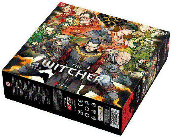 GoodLoot  Witcher Nilfgaard Puzzles 500 . 5908305244936 -  3