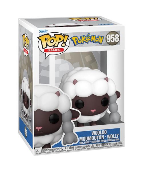  Funko POP Games: Pokemon - Wooloo 5908305247142 -  1