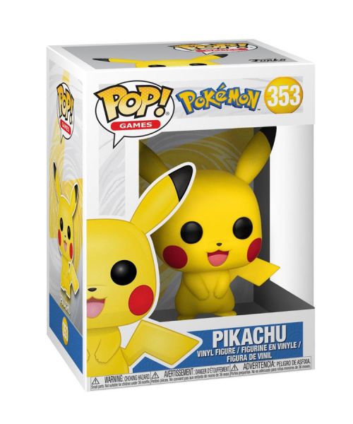  Funko POP Games: Pokemon S1- Pickachu 5908305247579 -  1