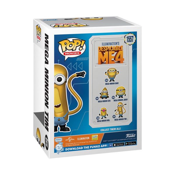 Funko Գ Funko POP Movies: Despicable Me 4 - Mega Minion Tim 5908305248385 -  3