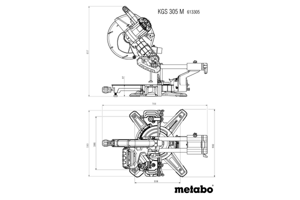   Metabo KGS 305 M  , 1600,  305,  110/67, 18.6 613305000 -  13