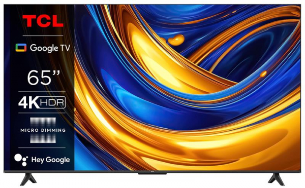 TCL  65" LED 4K 60Hz Smart Google TV Titan 65P69B -  1