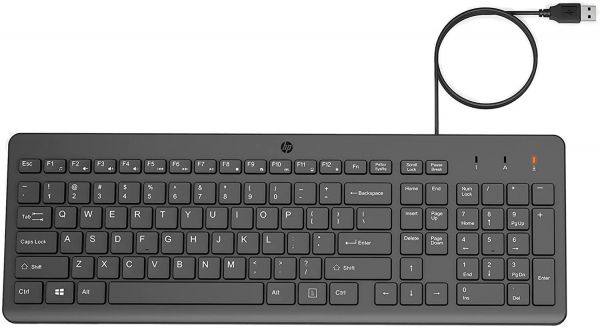   HP 150, 104key, USB-A, EN/RU,  664R5AA -  8