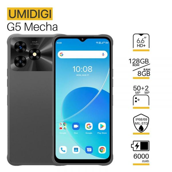 UMIDIGI  G5 Mecha (RP08) 6.6" 8/128, 2SIM, 6000,  6973553523019 -  1