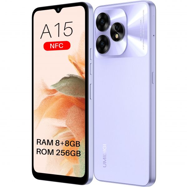 UMIDIGI  A15 (MP33) 6.7" 8/256, 2SIM, 5000,  6973553523125 -  9