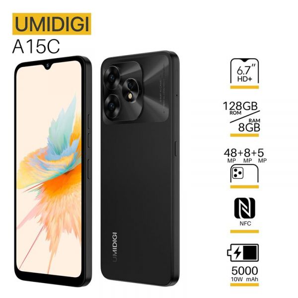  UMIDIGI A15C (MP34) 6.7" 8/128, 2SIM, 5000,  6973553523132 -  1