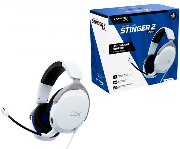  HyperX Cloud Stinger 2 Core PS5/PS4, mini-jack, - 6H9B5AA -  9