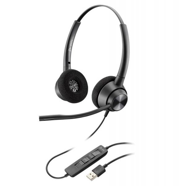    On-ear Poly EncorePro 320, USB-A, ,  767G0AA -  1