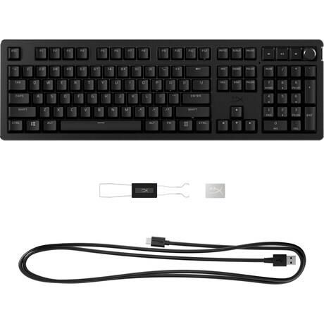   HyperX Alloy Rise 106key, Red, USB-A, EN/UA, RGB,  7G7A3AA -  1