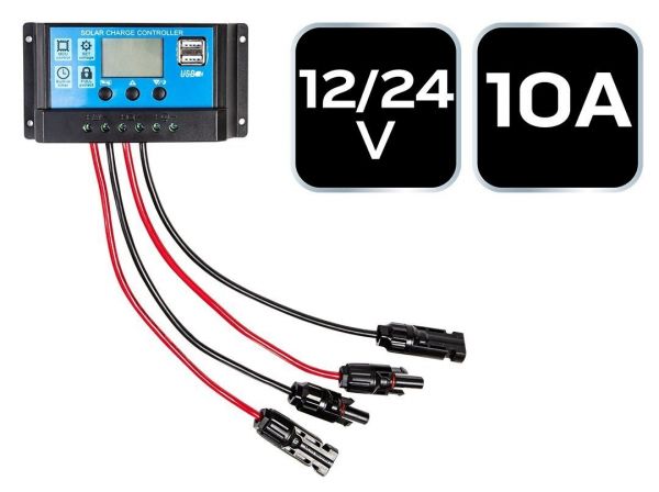 Neo Tools   , 10, 12/24,  USB,     MOSFET,     ,   -  (OPEN, AGM, GEL) 90-145 -  5