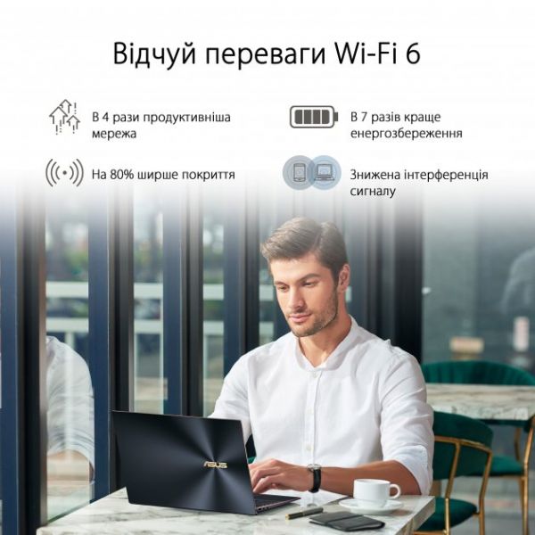 WiFi- ASUS  USB-AX56 AX1800 USB 3.0 WPA3 MU-MIMO OFDMA 90IG06H0-MO0R10 -  6