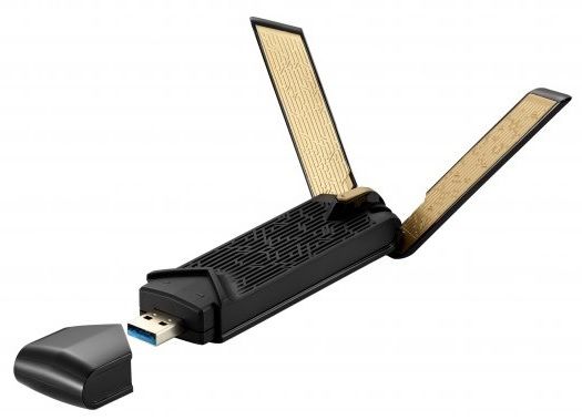 ASUS WiFi- ASUS USB-AX56 AX1800 USB 3.0 90IG06H0-MO0R10 -  1