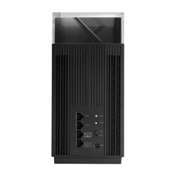 ASUS  ZenWiFi Pro XT12 1PK 2xGE LAN 1x2.5GE LAN 1x2.5GE WAN 1xUSB 3.1 1xUSB 2.0 MU-MIMO OFDMA MESH 90IG06U0-MO3A10 -  4