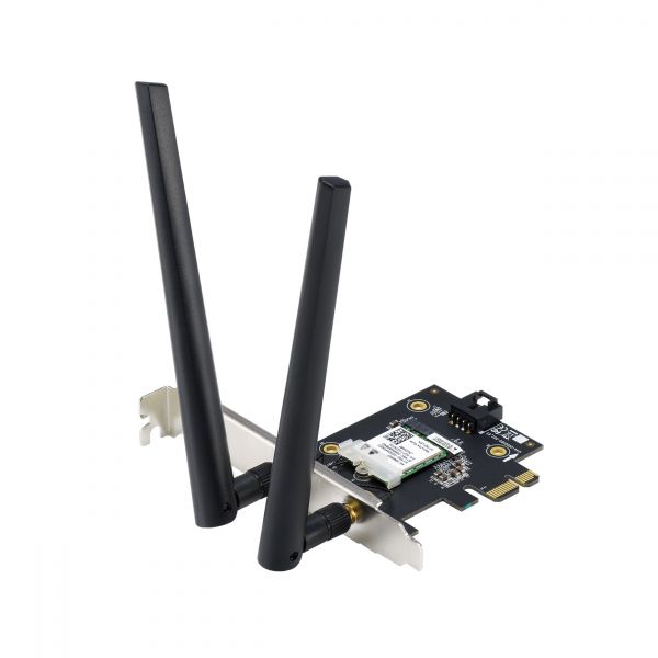 ASUS WiFi- PCE-AXE5400 Bluetooth 5.2 PCI Express WPA3 OFDMA MU-MIMO 90IG07I0-ME0B10 -  1