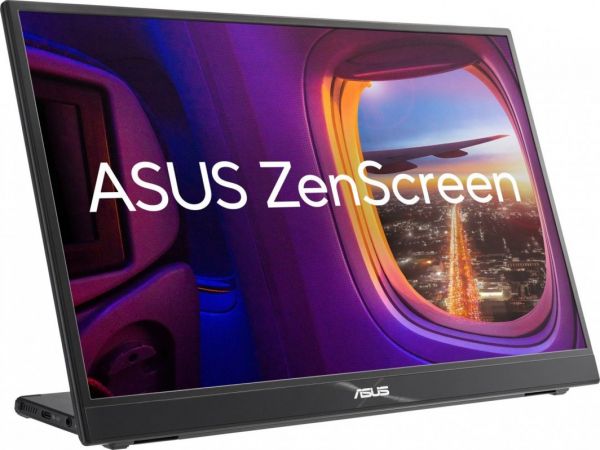 ASUS   15.6" ZenScreen MB16QHG HDMI, 2xUSB-C, Audio, IPS, 2560x1600, 16:10, 120Hz, DCI-P3 100%, HDR400, Cover 90LM08NG-B01170 -  2