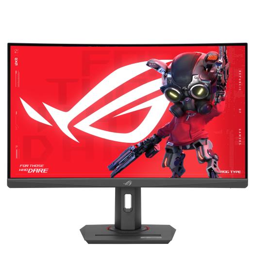  Asus 27" ROG Strix XG27WCS HDMI, DP, USB-C, Audio, VA, 2560x1440, 180Hz, 1ms, sRGB 125%, CURVED, AdaptiveSync, HAS, HDR400 90LM09P1-B01370 -  1