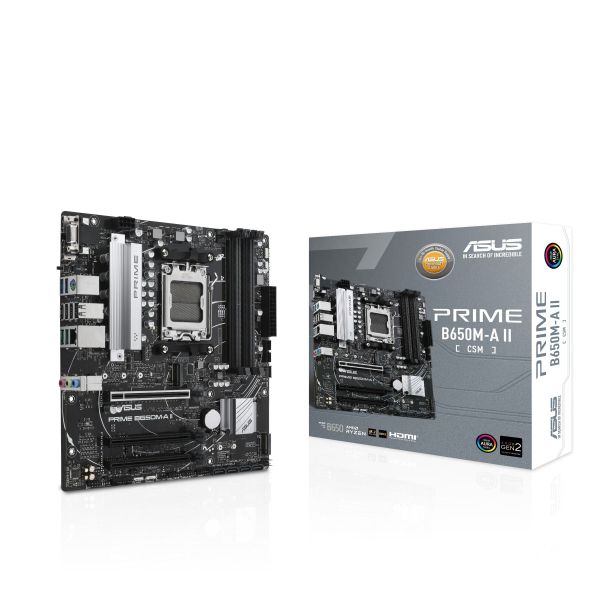 c  Asus Prime B650M-A II-CSM (AMD B650, Socket AM5, DDR5) -  6