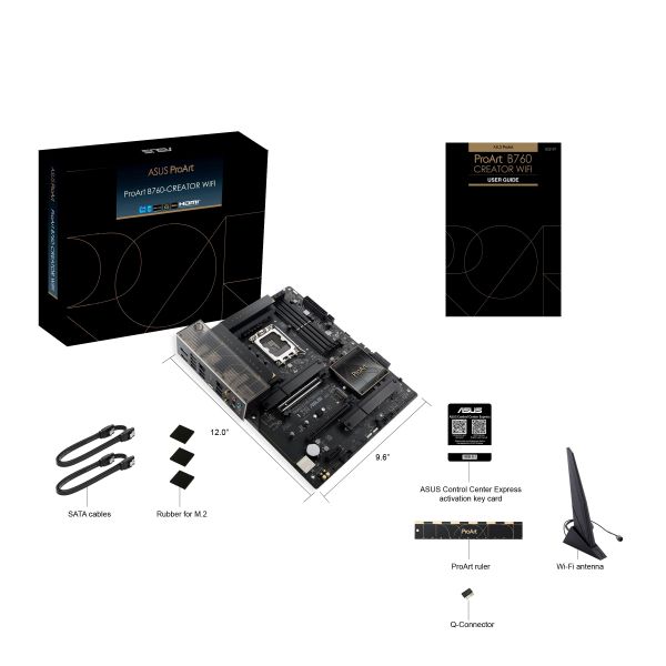 c  Asus ProArt B760-Creator WIFI (Intel B760, Socket 1700, DDR5) -  2