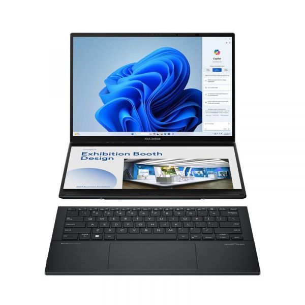  ASUS Zenbook Duo UX8406MA-PZ026W 14" 3K OLED, Intel Ultra 9 185H, 32GB, F1TB, UMA, Win11,  90NB12U1-M001N0 -  1