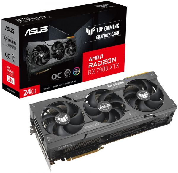 ASUS i Radeon RX 7900 XTX 24GB GDDR6 TUF OC TUF-RX7900XTX-O24G-GAMING 90YV0IG0-M0NA00 -  11