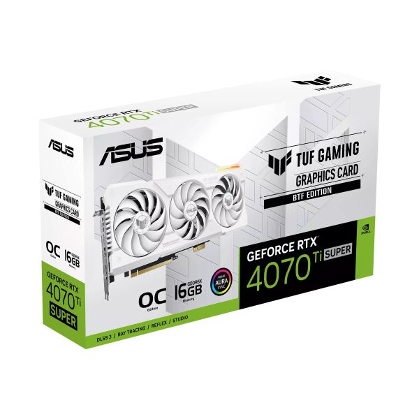 ³ ASUS TUF-RTX4070TIS-O16G-BTF-WHITE -  14