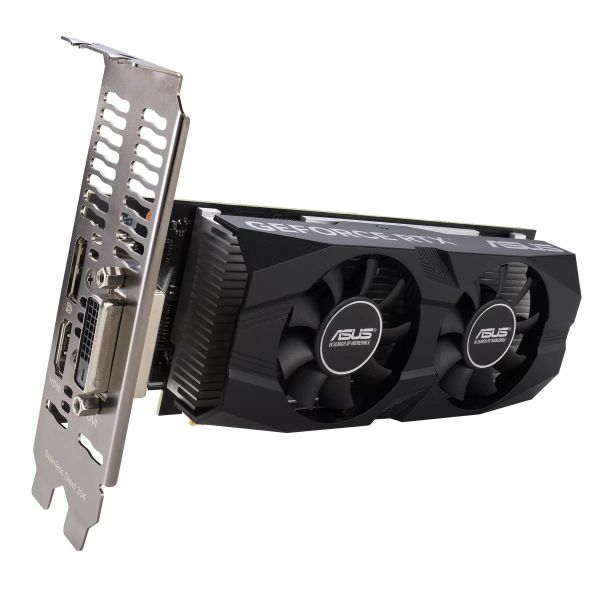 ASUS ³ GeForce RTX 3050 6GB GDDR6 OC low profile RTX3050-O6G-LP-BRK 90YV0KQ0-M0NA00 -  2