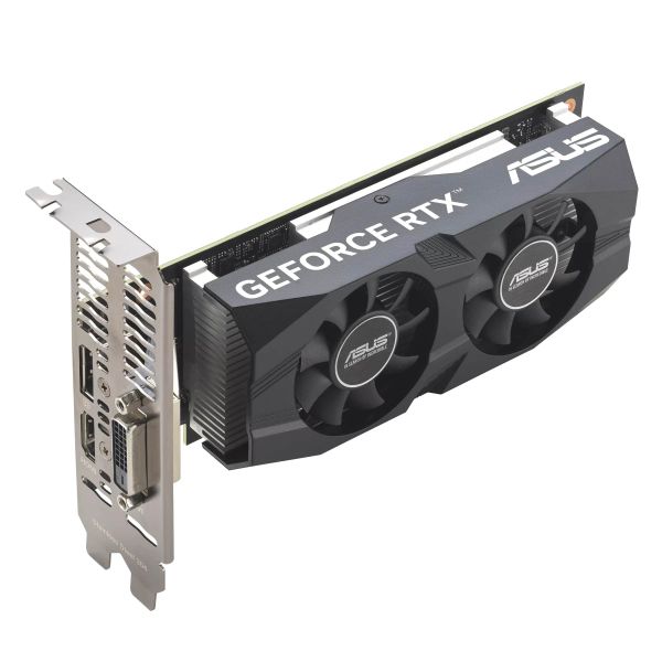 ASUS ³ GeForce RTX 3050 6GB GDDR6 OC low profile RTX3050-O6G-LP-BRK 90YV0KQ0-M0NA00 -  4