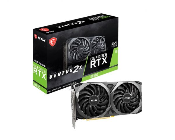  MSI GeForce RTX 3060 12GB GDDR6 VENTUS 2X OC 912-V397-662 -  5