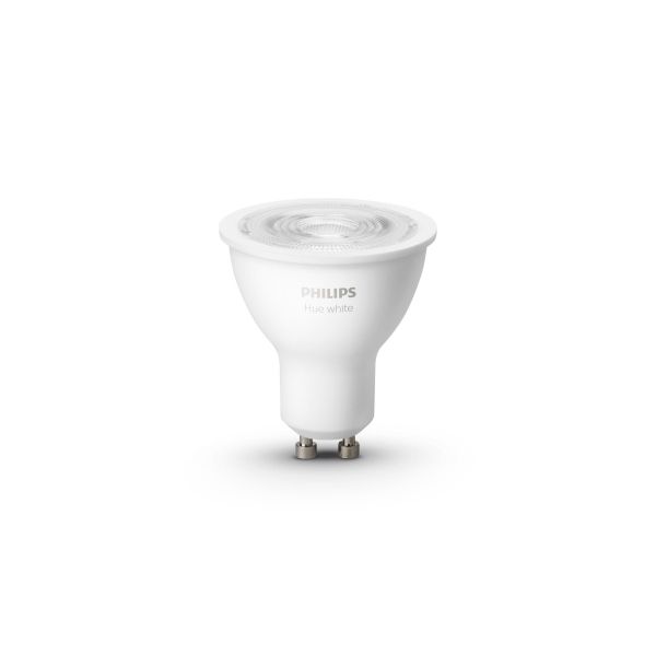   Philips Hue GU10, 5.2W(57), 2700K, White, ZigBee, Bluetooth,  929001953505 -  2