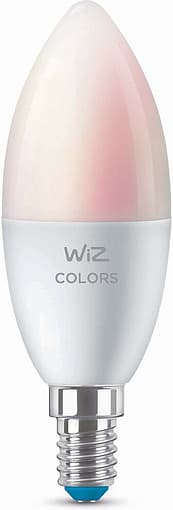   WiZ, E14, 4.9W, 40W, 806Lm, C37, 2200-6500K, RGB, Wi-Fi 929002448802 -  4