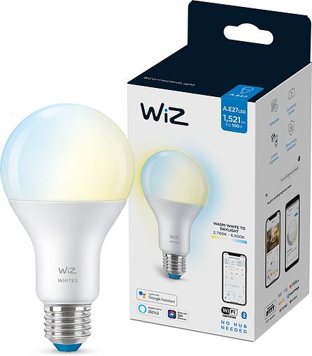   WiZ, E27, 13W, 100W, 1520Lm, A67, 2700-6500K, Wi-Fi 929002449602 -  1