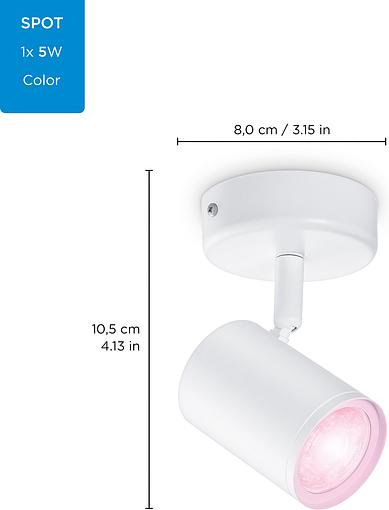 WiZ     IMAGEO Spots 1x5W 2200-6500K RGB 929002658701 -  18