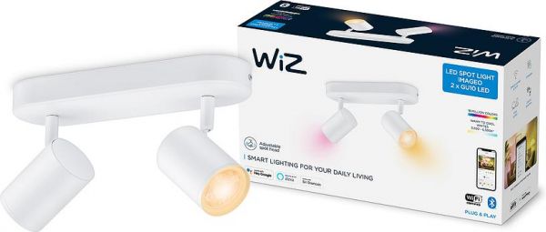     WiZ IMAGEO Spots, 25W, 2200-6500K, RGB, Wi-Fi,  929002658801 -  1