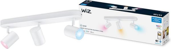 WiZ     IMAGEO Spots 3x5W 2200-6500K RGB Wi-Fi  929002658901 -  1