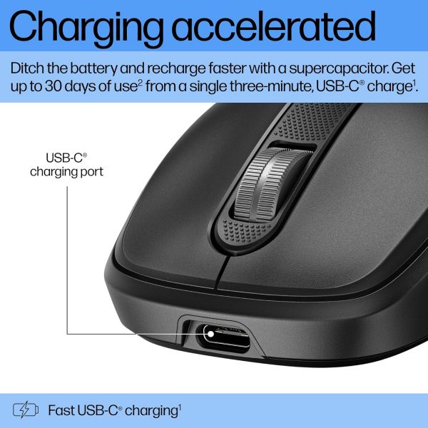  HP 510 Ultra-Fast Rechargeable, USB-A/WL,  9C2F6AA -  2