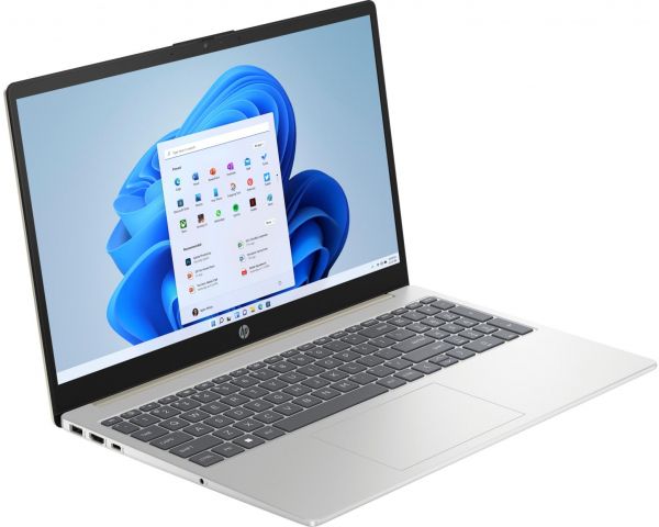  HP 15-fd0088ua 15.6" FHD IPS AG, Intel N100, 8GB, F512GB, UMA, DOS,  9H8T7EA -  3