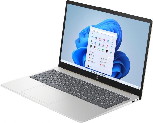  HP 15-fd0088ua 15.6" FHD IPS AG, Intel N100, 8GB, F512GB, UMA, DOS,  9H8T7EA -  2