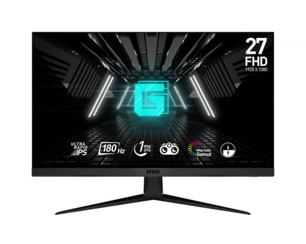 MSI  27" G2712F 2xHDMI, DP, Audio, IPS, 180Hz, 1ms, sRGB 96%, AdaptiveSync 9S6-3CD61T-008 -  1