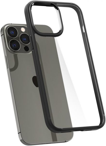  Spigen  Apple iPhone 13 Pro Max Crystal Hybrid, Matte Black ACS03243 -  6