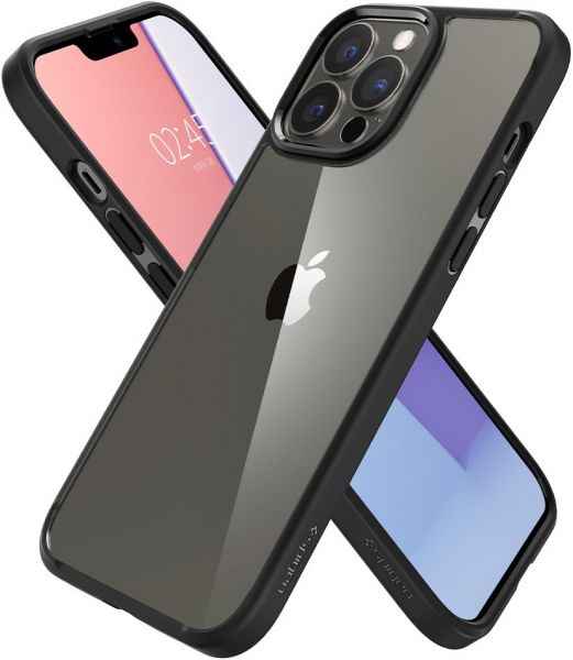  Spigen  Apple iPhone 13 Pro Max Crystal Hybrid, Matte Black ACS03243 -  5