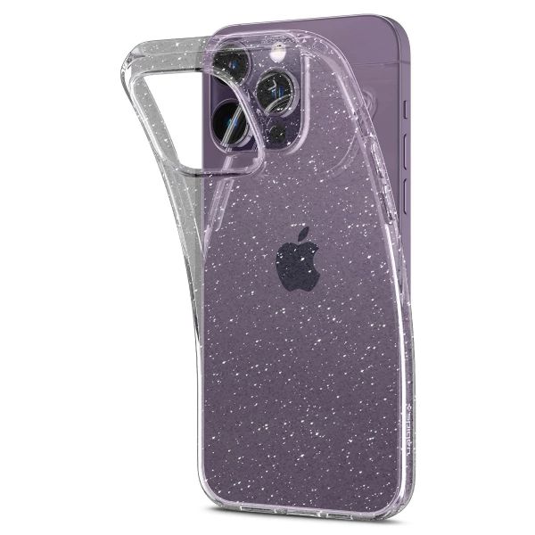 Spigen   Apple iPhone 14 Pro Max Liquid Crystal Glitter, Crystal Quartz ACS04810 -  5