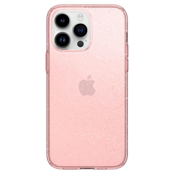 Spigen   Apple iPhone 14 Pro Max Liquid Crystal Glitter, Rose Quartz ACS04811 -  1