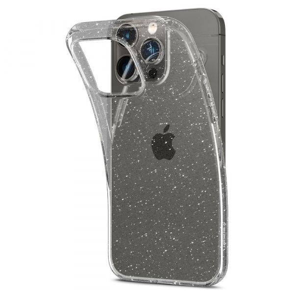 Spigen   Apple iPhone 14 Pro Liquid Crystal Glitter, Crystal Quartz ACS04954 -  4