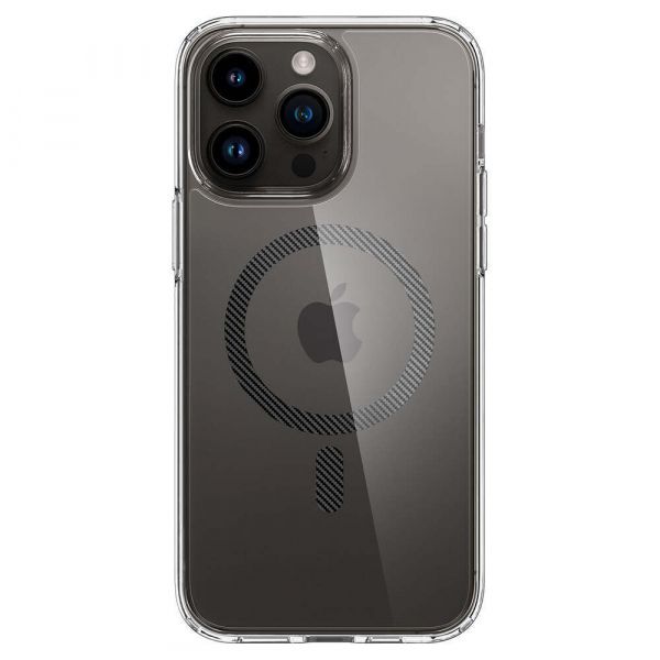     Spigen Apple iPhone 14 Pro Ultra Hybrid MagFit, Carbon Fiber (ACS04971) -  1