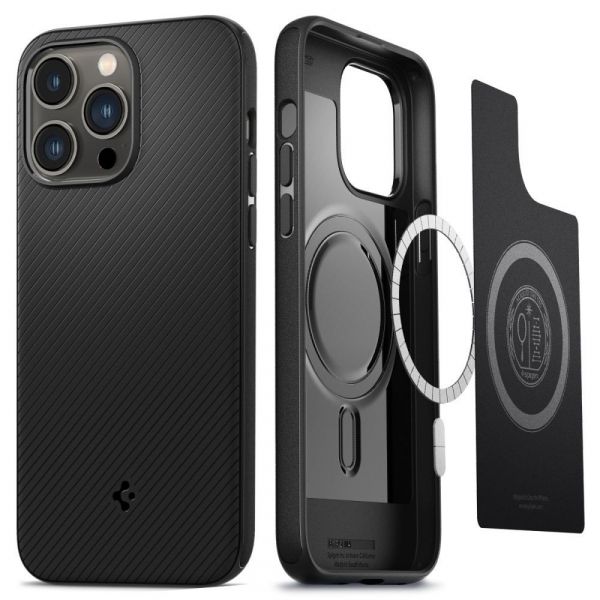  Spigen  Apple Iphone 14 Pro Mag Armor MagFit, Matte Black ACS04989 -  4