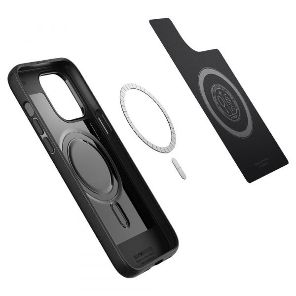  Spigen  Apple Iphone 14 Pro Mag Armor MagFit, Matte Black ACS04989 -  6